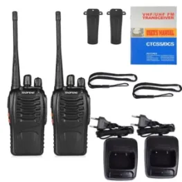 Радиостанция Baofeng BF-888S – 2бр. Лов и Риболов Walkie Talkie